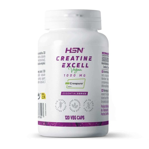 creatina monohydrato hsn 120 capsulas creapure