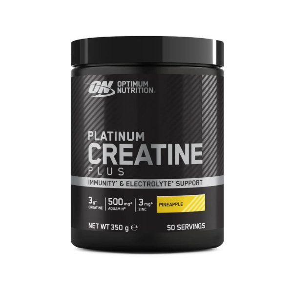 creatina monohydrato optimum nutrition 350g piña