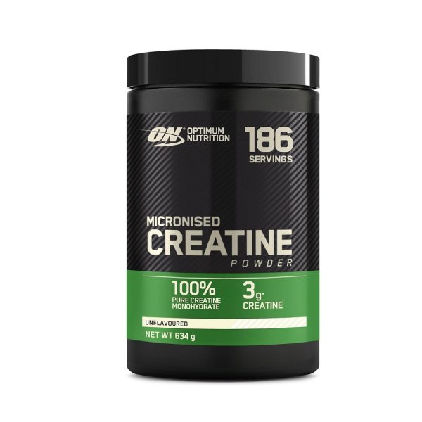 creatina monohydrato optimum nutrition 634g