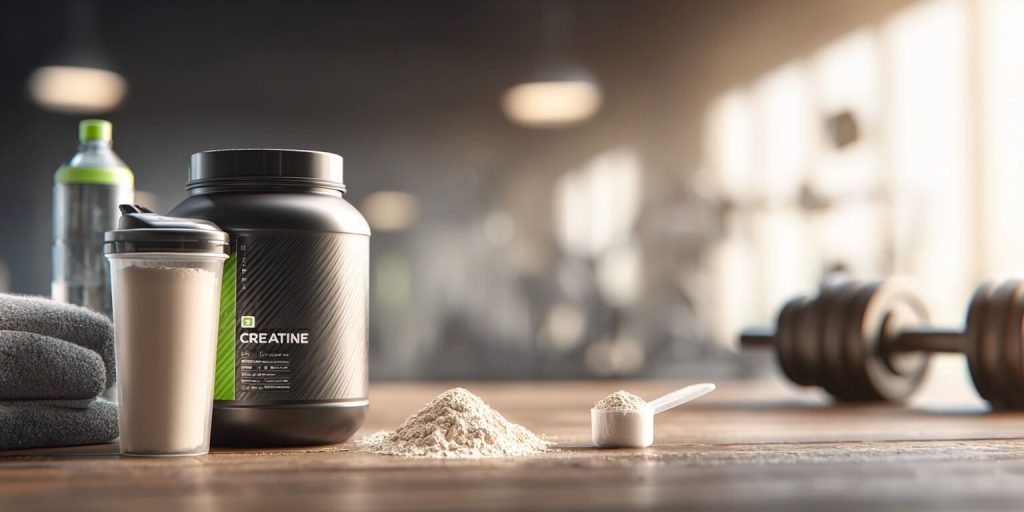 se puede tomar creatina y proteina a la vez