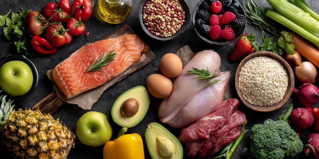 creatina en alimentos lista