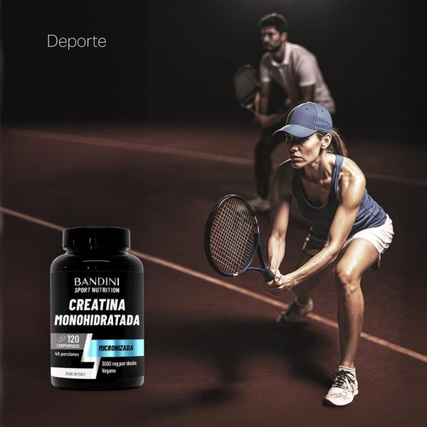 creatina monohidrato bandini 120 capsulas