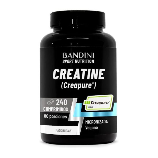 creatina monohidrato bandini 240 capsulas creapure