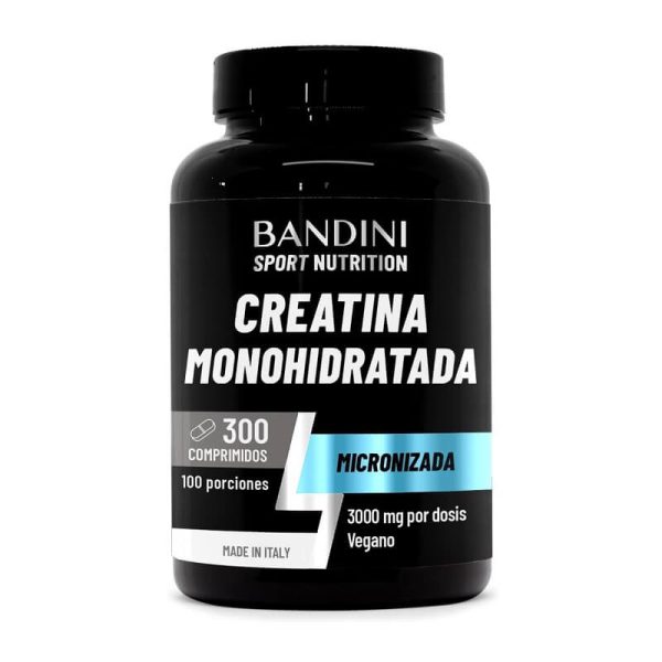 creatina monohidrato bandini 300 capsulas