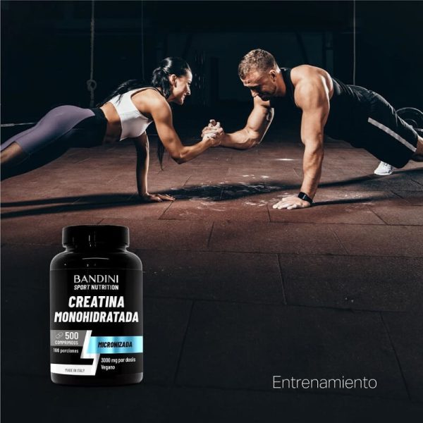 creatina monohidrato bandini 500 capsulas