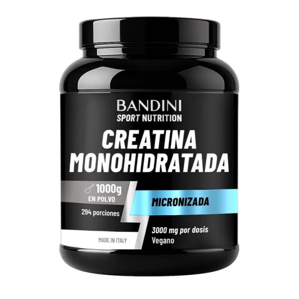 creatina monohidrato bandini en polvo 1kg