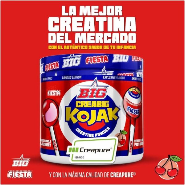 creatina monohidrato creapure big 250g kojak