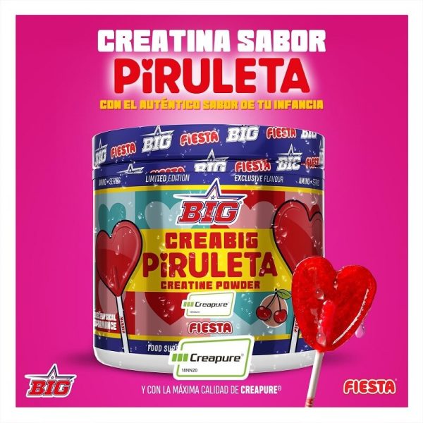creatina monohidrato creapure big 250g piruleta