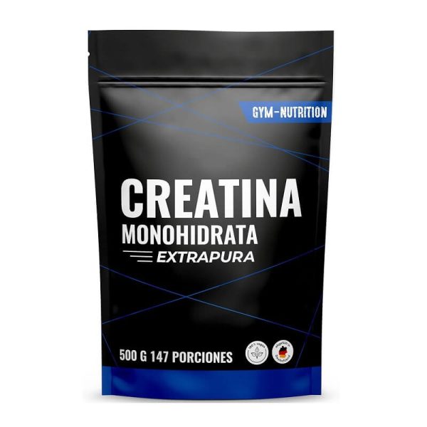 creatina monohidrato extrapura gym nutrition 500g