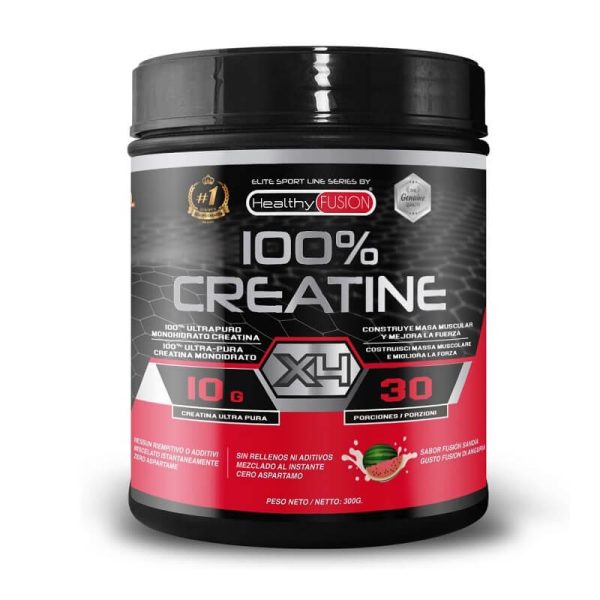creatina monohidrato healthy fusion 300g sandia